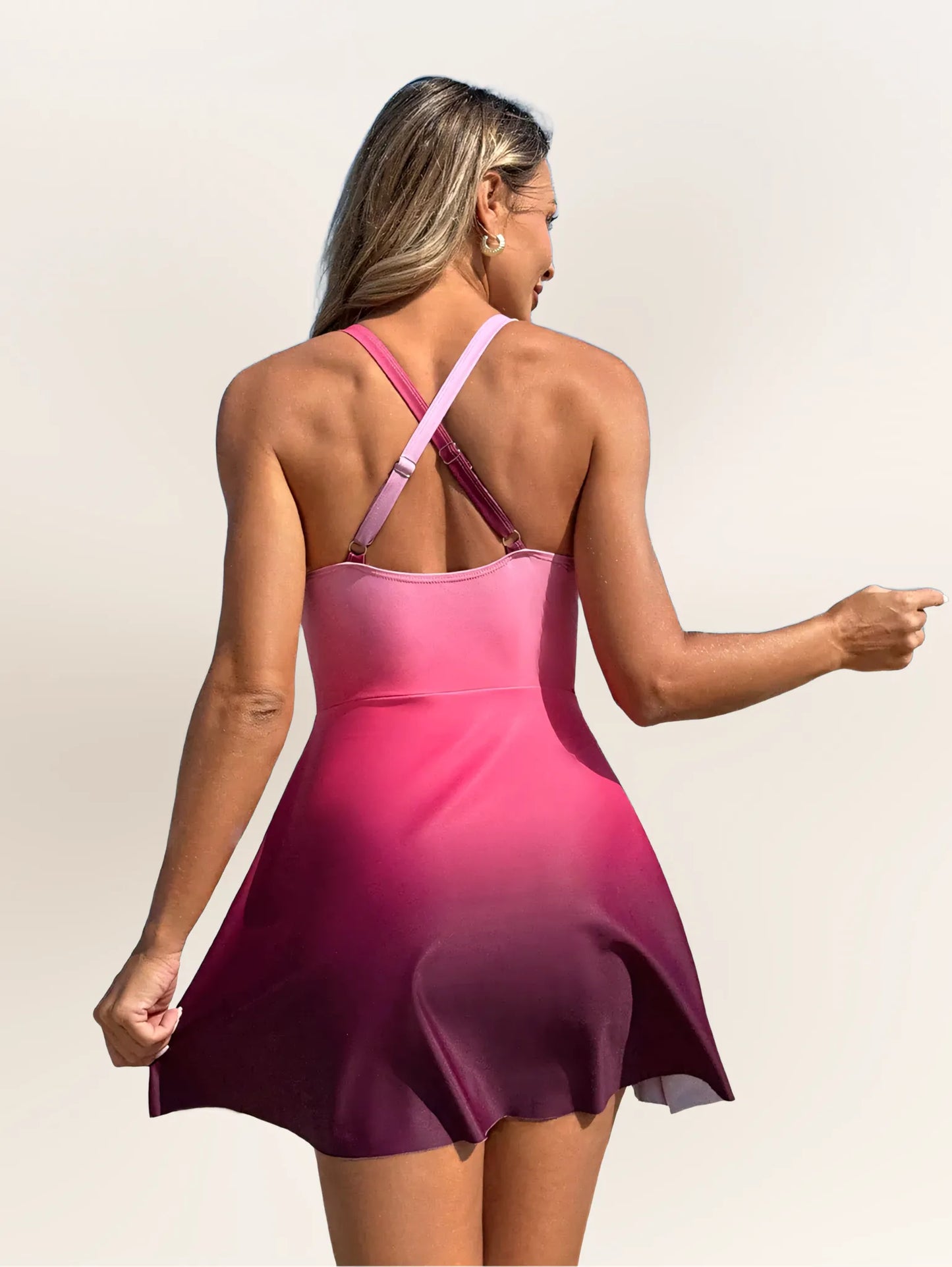 Aura V-Neck One-Piece