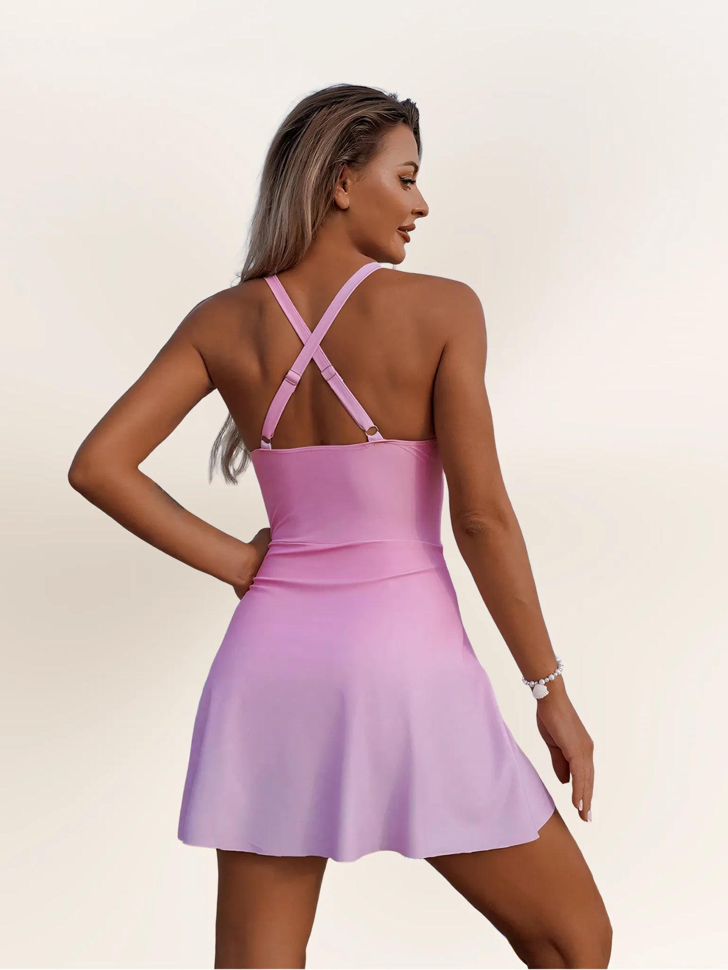 Aura V-Neck One-Piece
