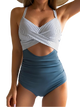 Blue & White