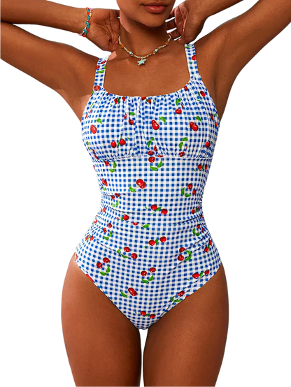 Scrunched One-Piece Side Ties