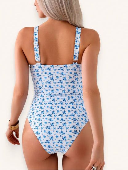 Scrunched One-Piece Side Ties