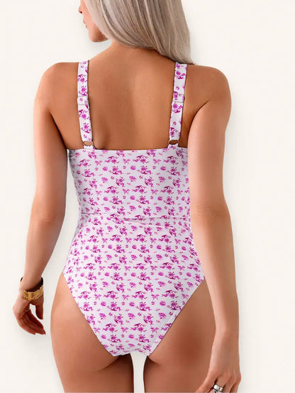 Scrunched One-Piece Side Ties