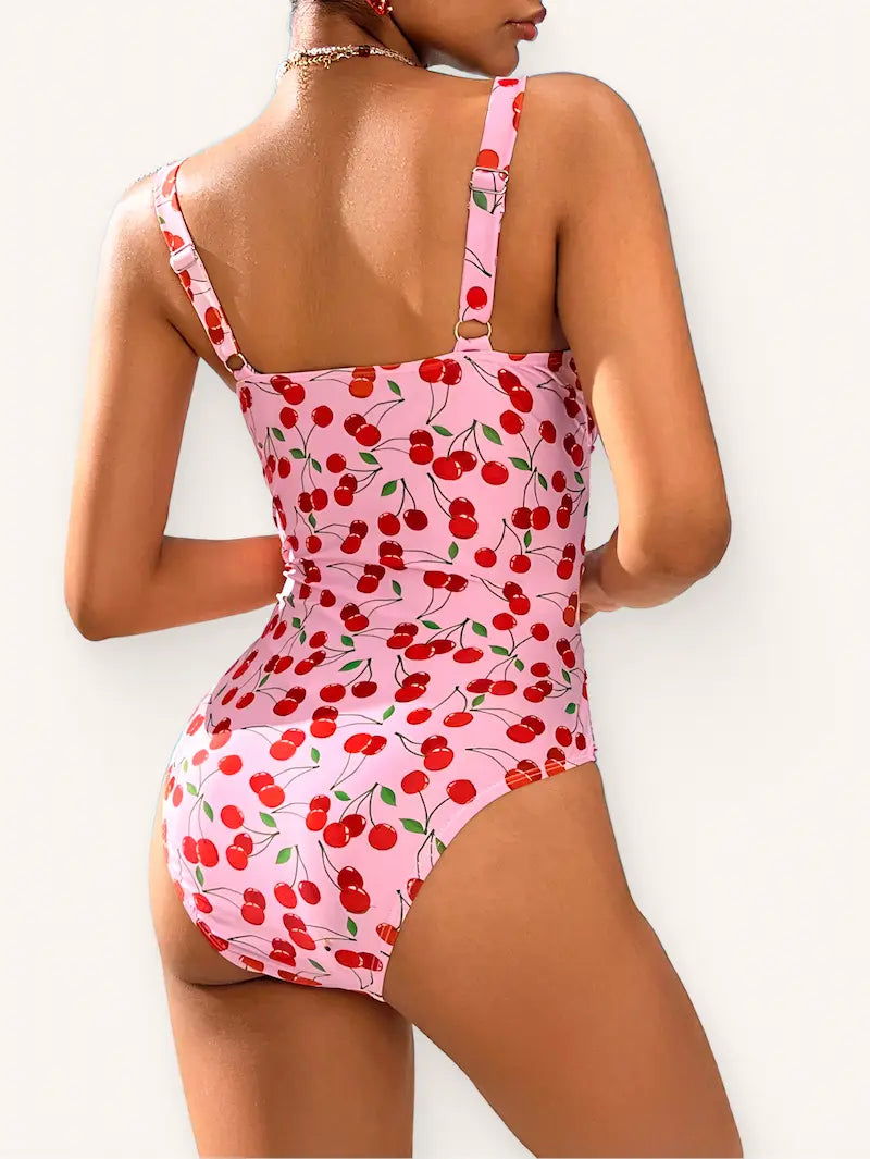 Scrunched One-Piece Side Ties