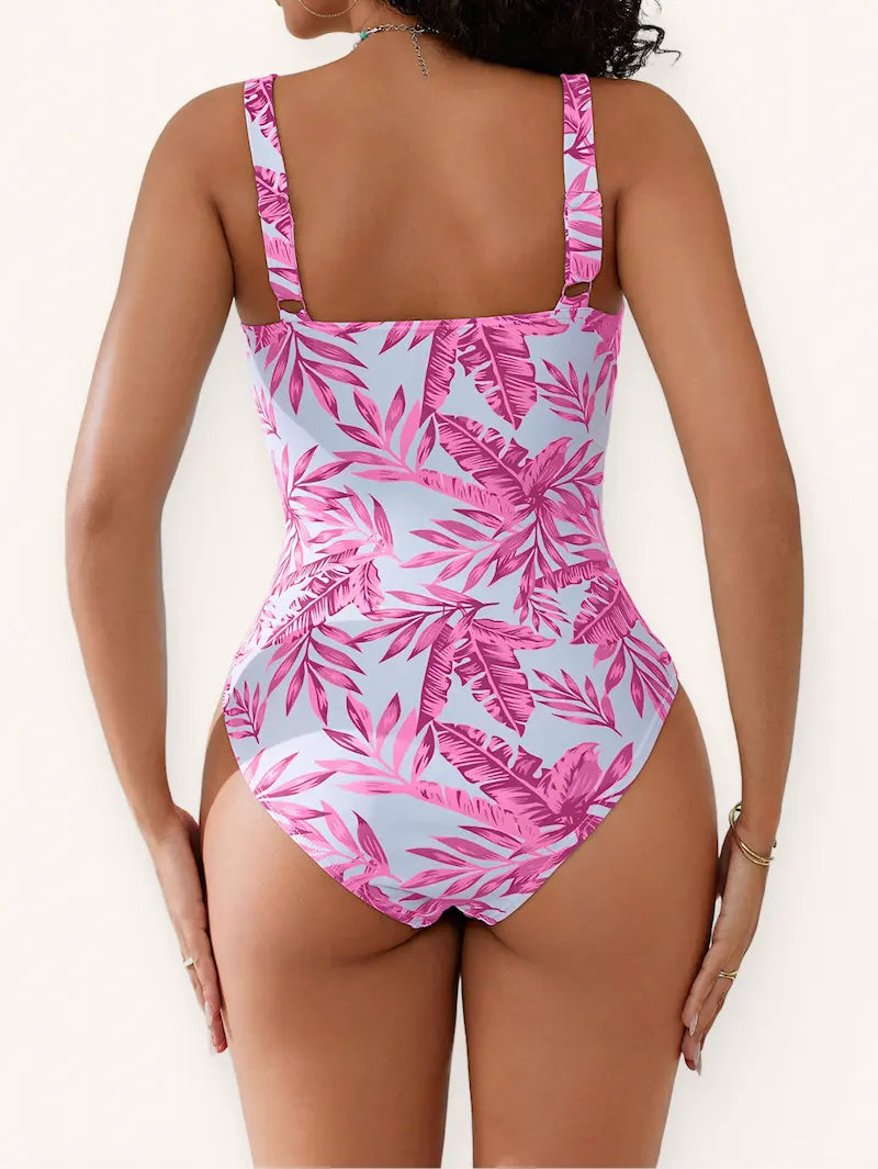 Scrunched One-Piece Side Ties