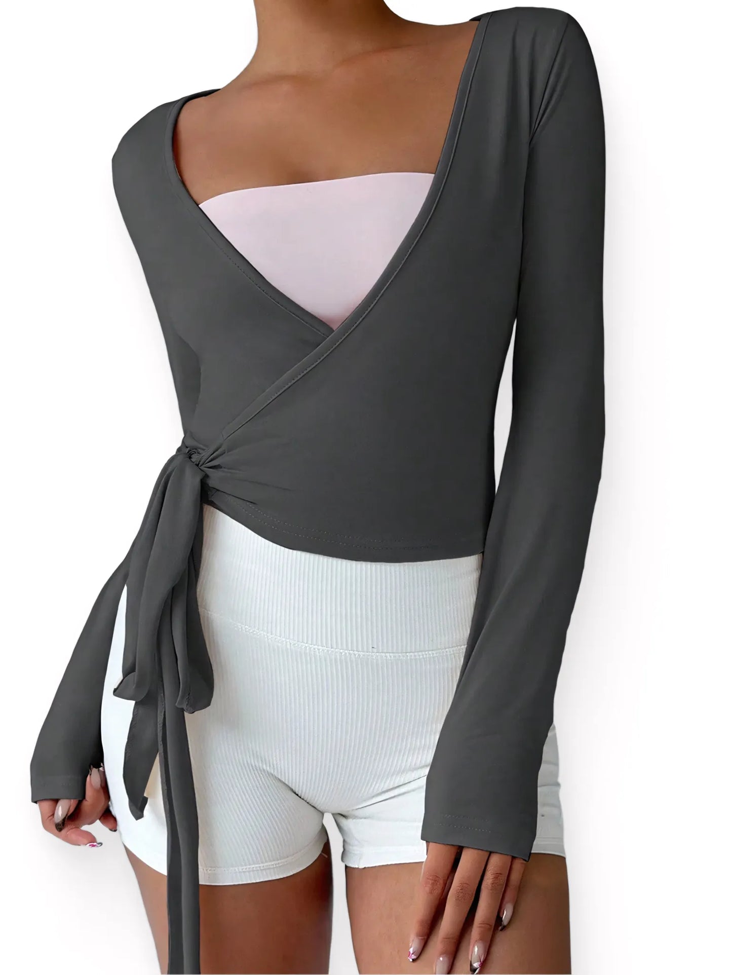 Lux V-Neck Tee