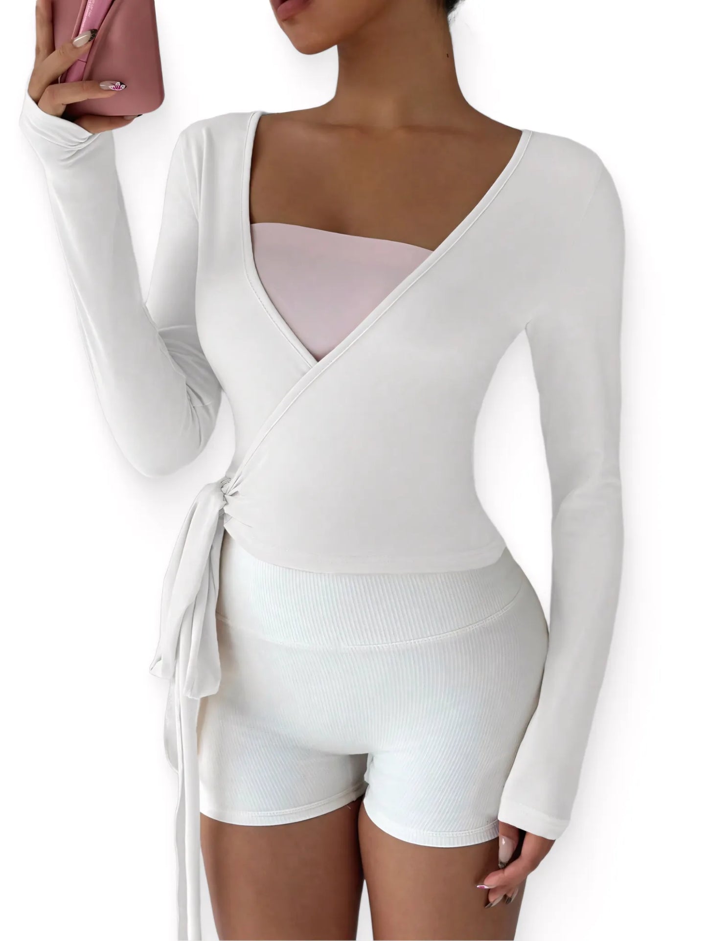 Lux V-Neck Tee