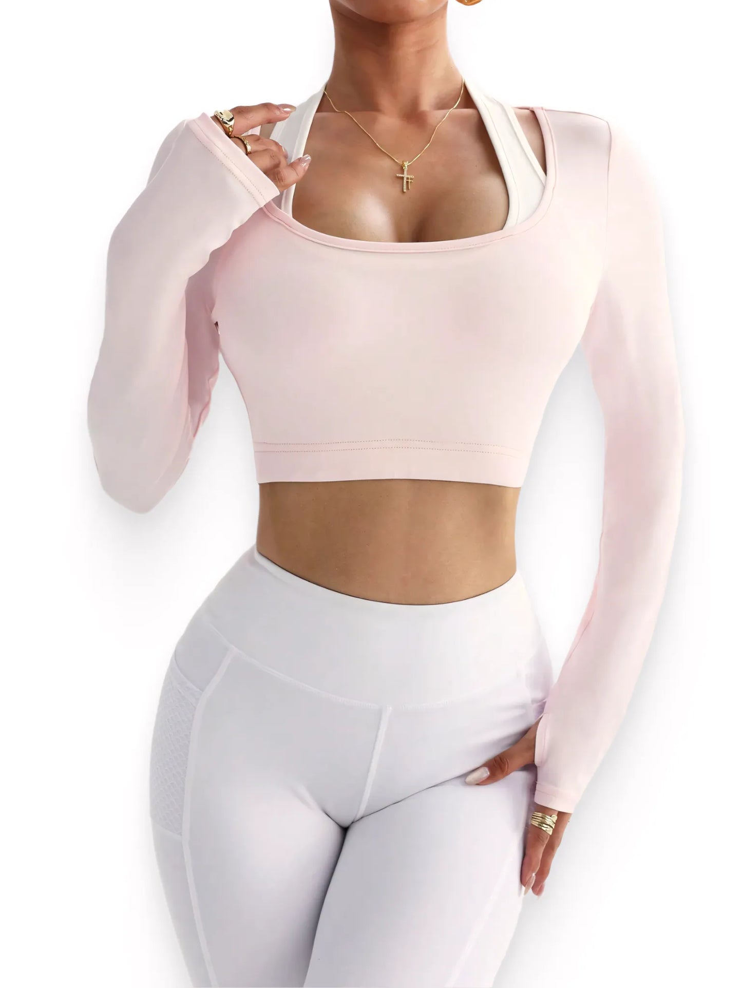 Lux Performance High Neck Tee