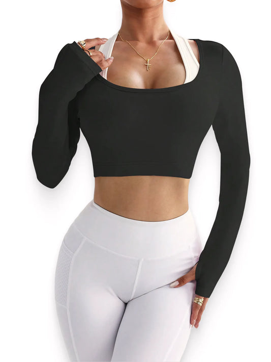 Lux Performance High Neck Tee