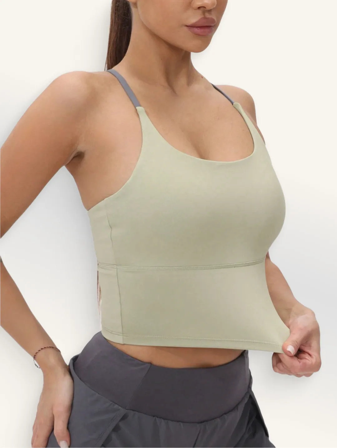 The Padded Lux Gym Tee